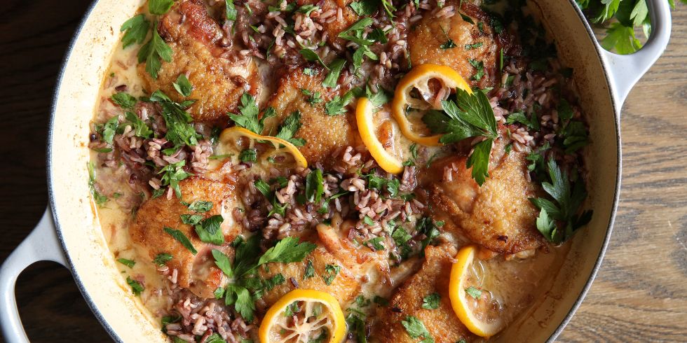 creamy-lemon-chicken-thighs-with-wild-rice-Netmarkers