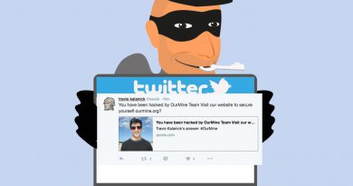 Twitter account of Uber CEO hacked by OurMine -Netmarkers