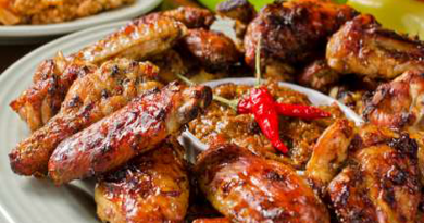 BBQ chicken with chili peach glaze-Netmarkers