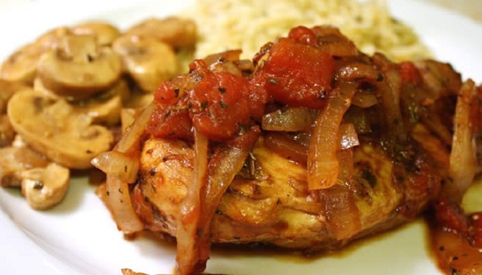 Grilled Chicken With Red-Pepper Salsa-Netmarkers