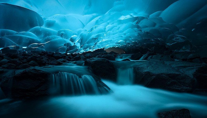 Mendenhall Ice Caves, Juneau, Alaska-Netmarkers