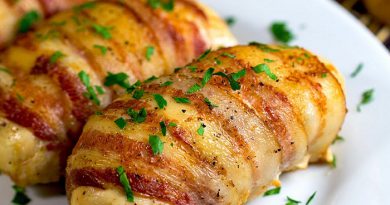 Bacon-Wrapped Chicken Stuffed with Fontina and Zucchini-Netmarkers