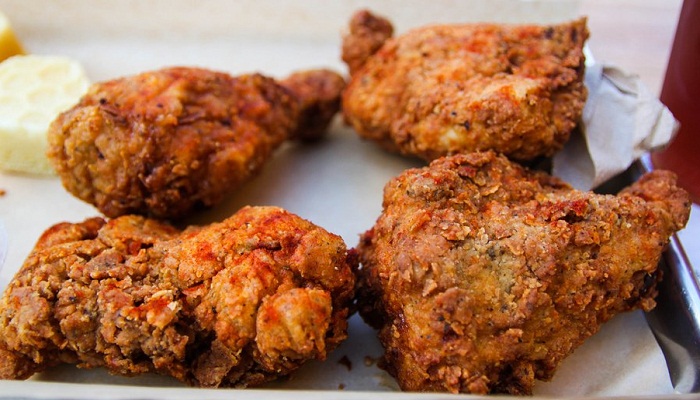 Fried Chicken with Mango–Red Chile Honey-Netmarkers