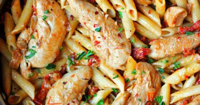 Sundried Tomato–Chicken Spaghetti Recipe-Netmarkers