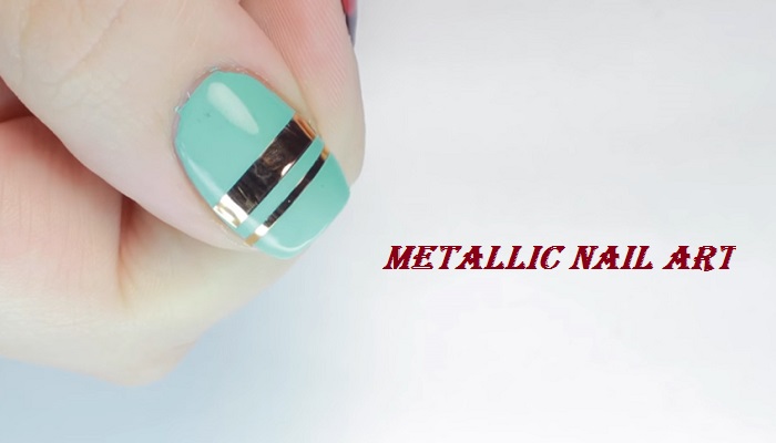 metllic nail art netmarkers